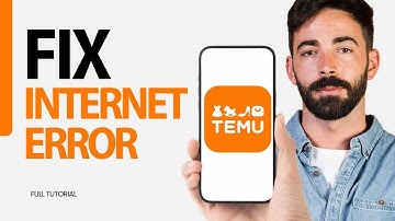 How To Fix Internet Error On Temu App 2024