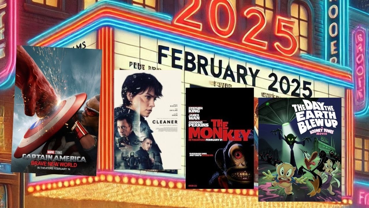 Upcoming Movies February 2025 | Top Film Releases! - YouTube