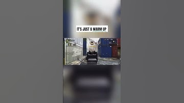 just a warm up #fyp #youtubeshorts #warmup #cod