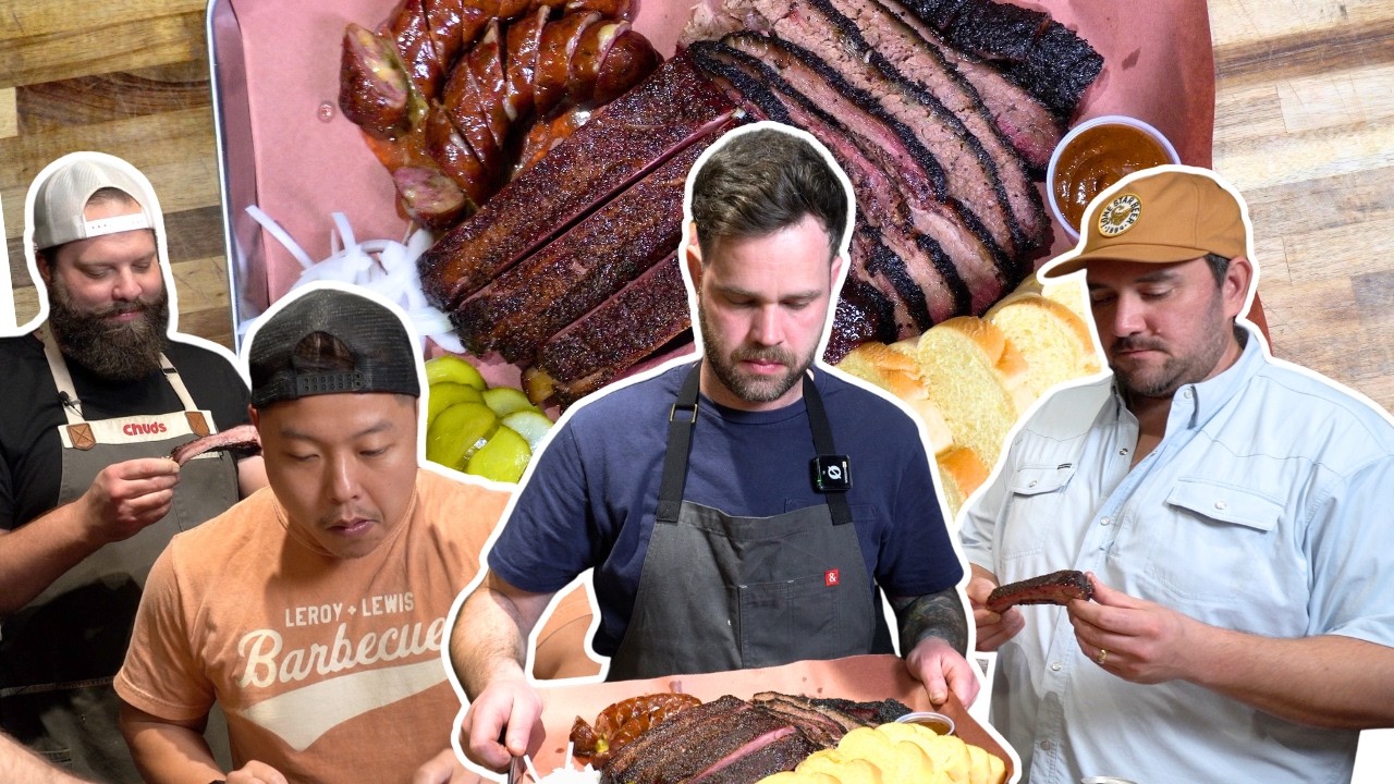 British Guy Cooks Texas BBQ For TEXAS PITMASTERS