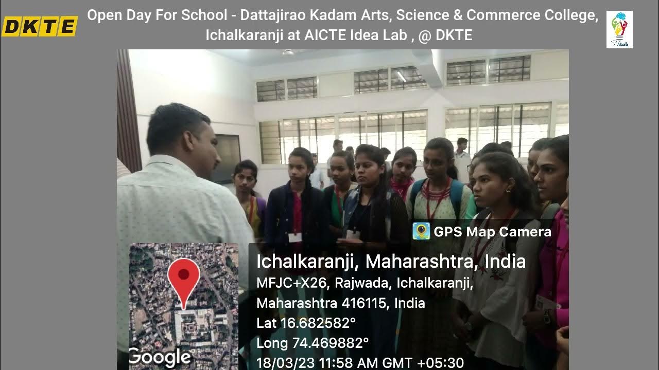 Open Day for School Visit of DKASC College, Ichalkaranji to AICTE