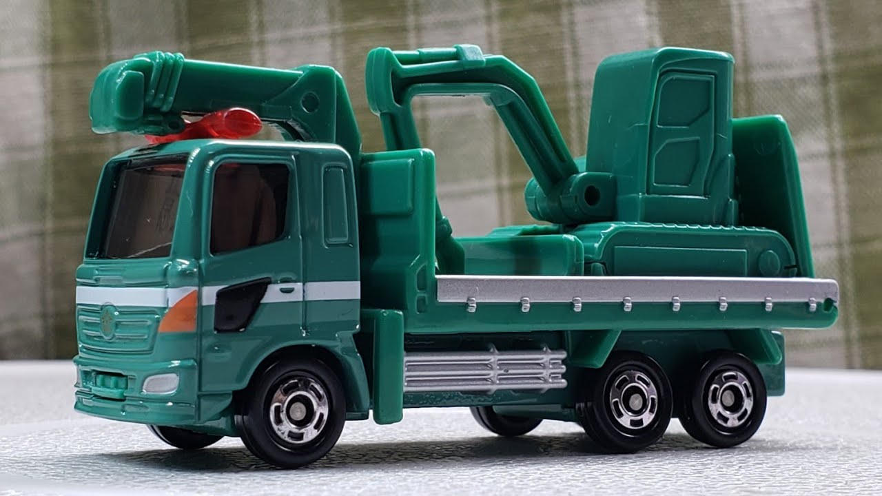 トミカ No.30 日野レンジャー 重機搬送車 初回特別仕様 (撮り直し・再