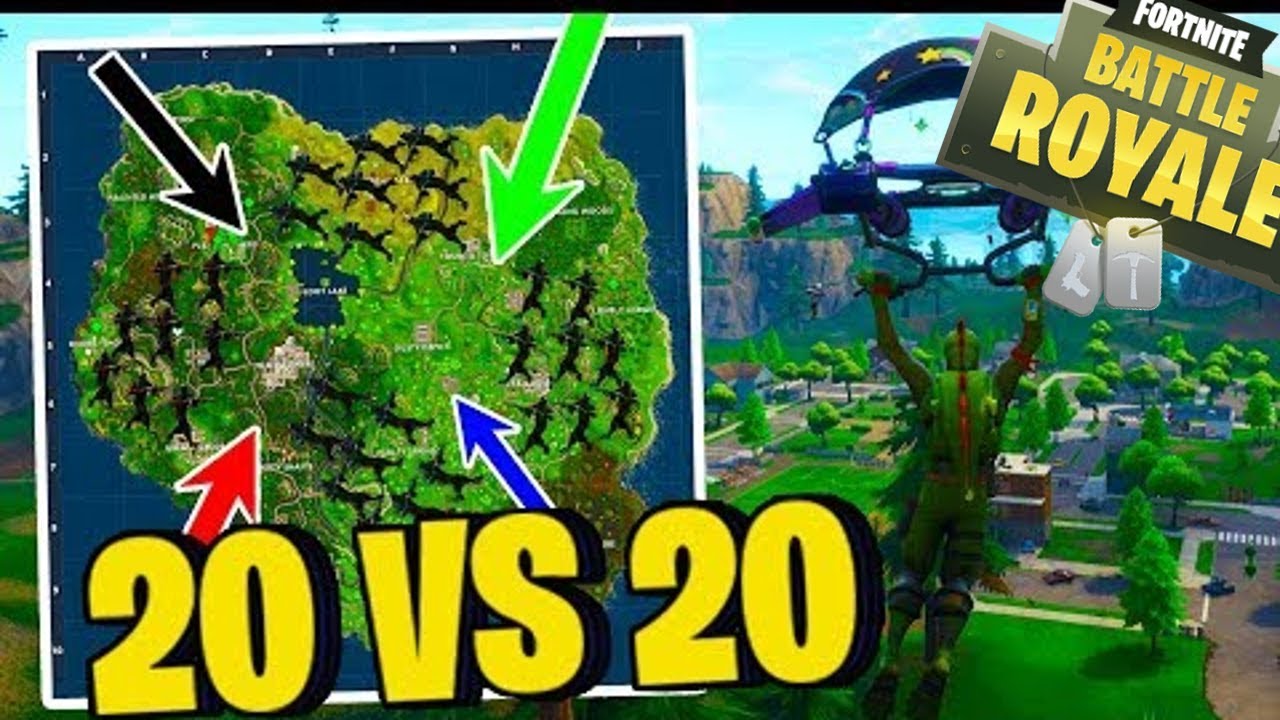 LA MIA PRIMA PARTITA NELLA NUOVA MODALITA 20V20 FORTNITE!!! - YouTube