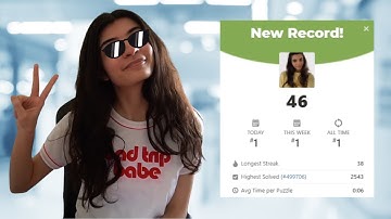 NEW RECORD IN 5 MIN PUZZLE RUSH!