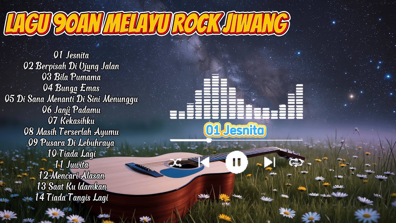 Lagu 90an Melayu Rock Jiwang  - Jiwang rock 90an - Jesnita, Berpisah Di Ujung Jalan