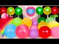 ASMR LIGHT JELLY, NIK-L-NIP WAX BALL, RAINBOW CREPE CAKE 불빛 젤리, 닉클립 왁스볼, 크레이프 케이크 먹방 EATING SOUNDS