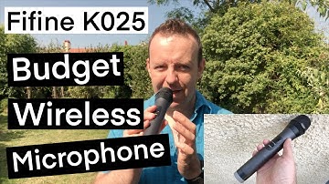Cheap Wireless Mic - Fifine K025 - Budget mic Review 🎤