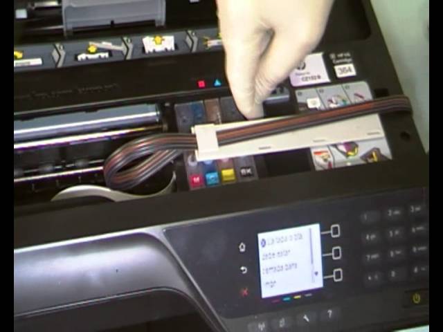 CISS HP Officejet 4620 - YouTube