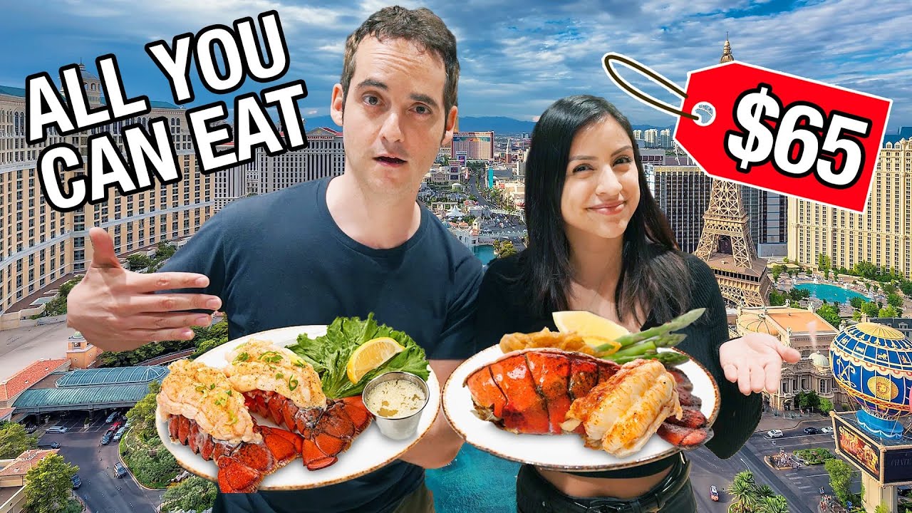 Is the  ALL YOU CAN EAT Lobster Buffet in Las Vegas Worth It? – Video