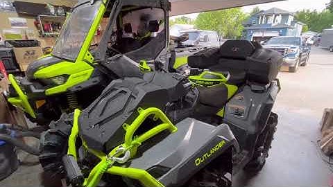 Can am 850xmr yoshimura exhaust install #canam #yoshimuraexhaust #skeg