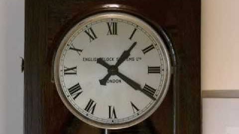 English Clock Systems ECS Smiths Smith  Master Slave