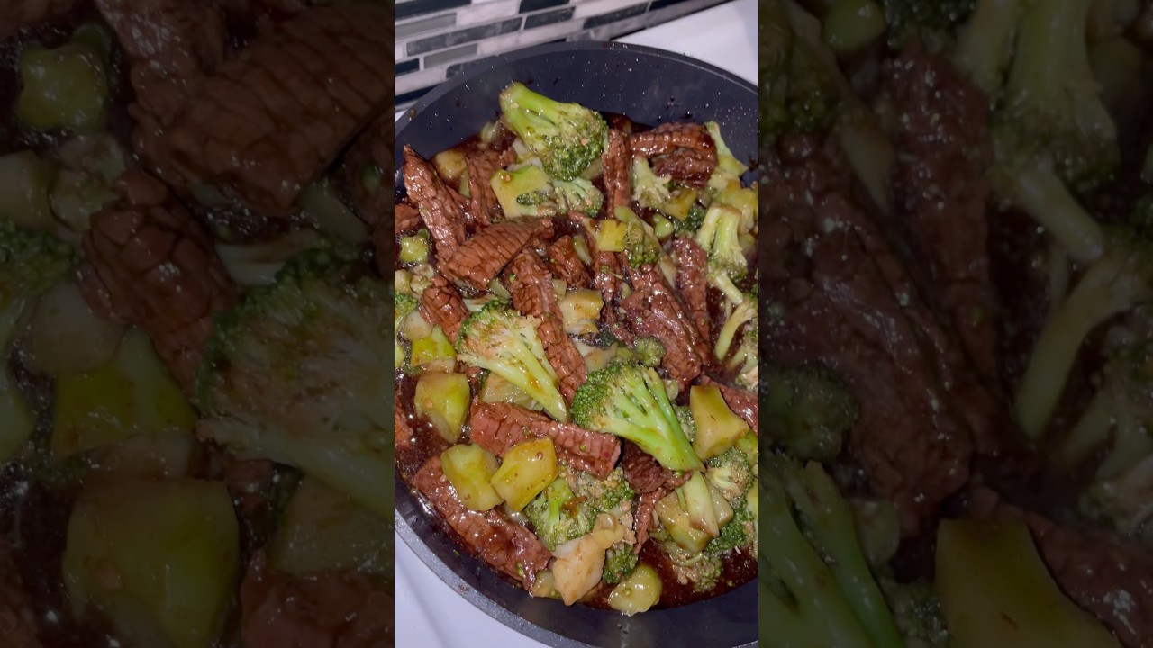 Beef and broccoli 🥦😋 