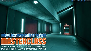 MODULAR ENVIRONMENT DESIGN 101: Ultimate Guide to Modular Asset Creation (UE5, Maya, 3D Painter)