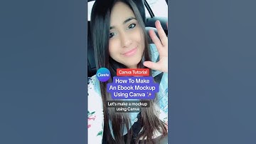 How To Make An Ebook Mockup Using Canva! #canvatips #canvatutorial
