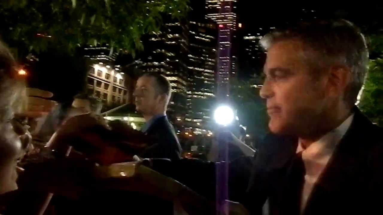 TIFF11 - GEORGE CLOONEY - The Ides of March Premiere