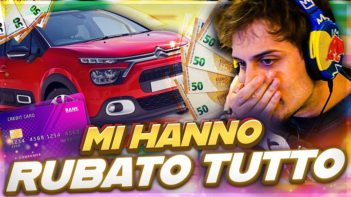 HO COMPRATO UNA MACCHINA E MI HANNO DERUBATO?!