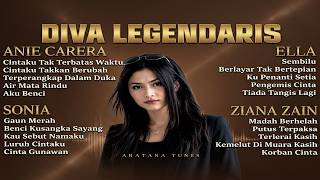 DIVA LEGENDARIS 90an | Lagu Nostalgia Penuh Kenangan | Anie Carera, Ella, Sonia, Ziana Zain.!!
