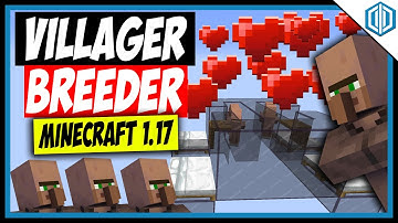 Minecraft 1.17 Villager Breeder Tutorial - Early Game Breeder Design (Java Edition)