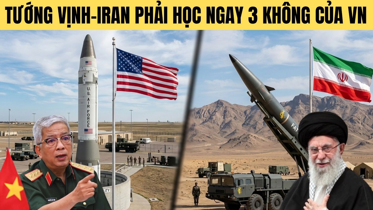 Tướng Vịnh tiên tri:Iran-UCà học ngay 