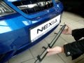 Защита радиатора для Daewoo Nexia N-150 (хром)