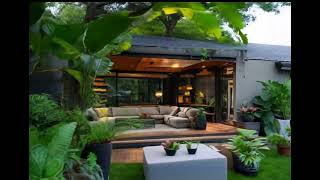 Find your inner peace in a cozy corner by the garden, where nature and mind harmonize 🌿🛋️🧠