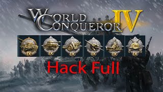 World Conqueror 4 mod full & max level Medals of Generals