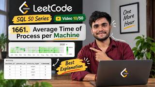 LeetCode SQL 50 #10 | Average Time of Process per Machine | SQL JOIN @OMH22