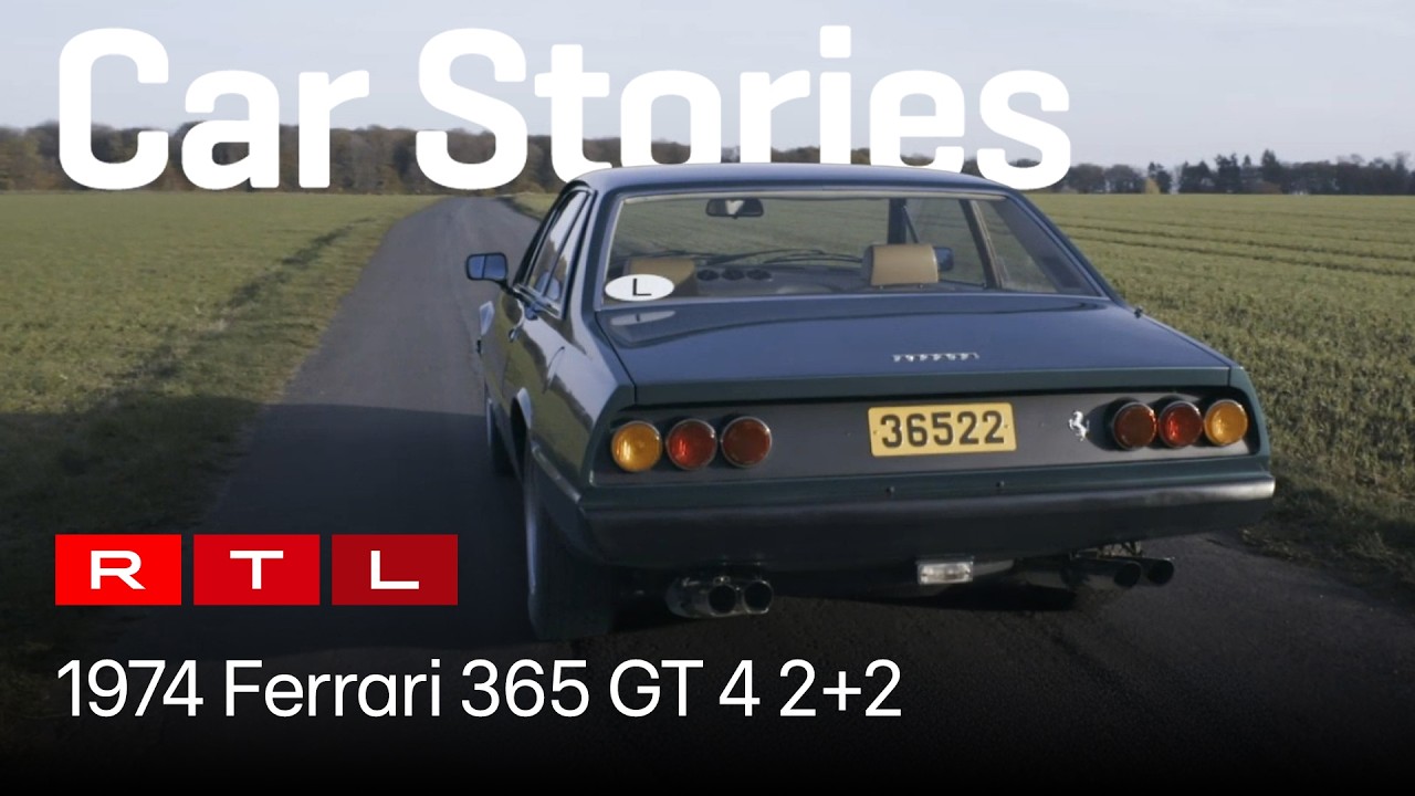 Car Stories: Ferrari 365 GT 4 2+2 (French subtitles) | RTL Luxembourg