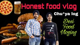 Desi Food Vlog Chutiya Log Kahnuwan Ft Mandeep Singh - Nj Singh