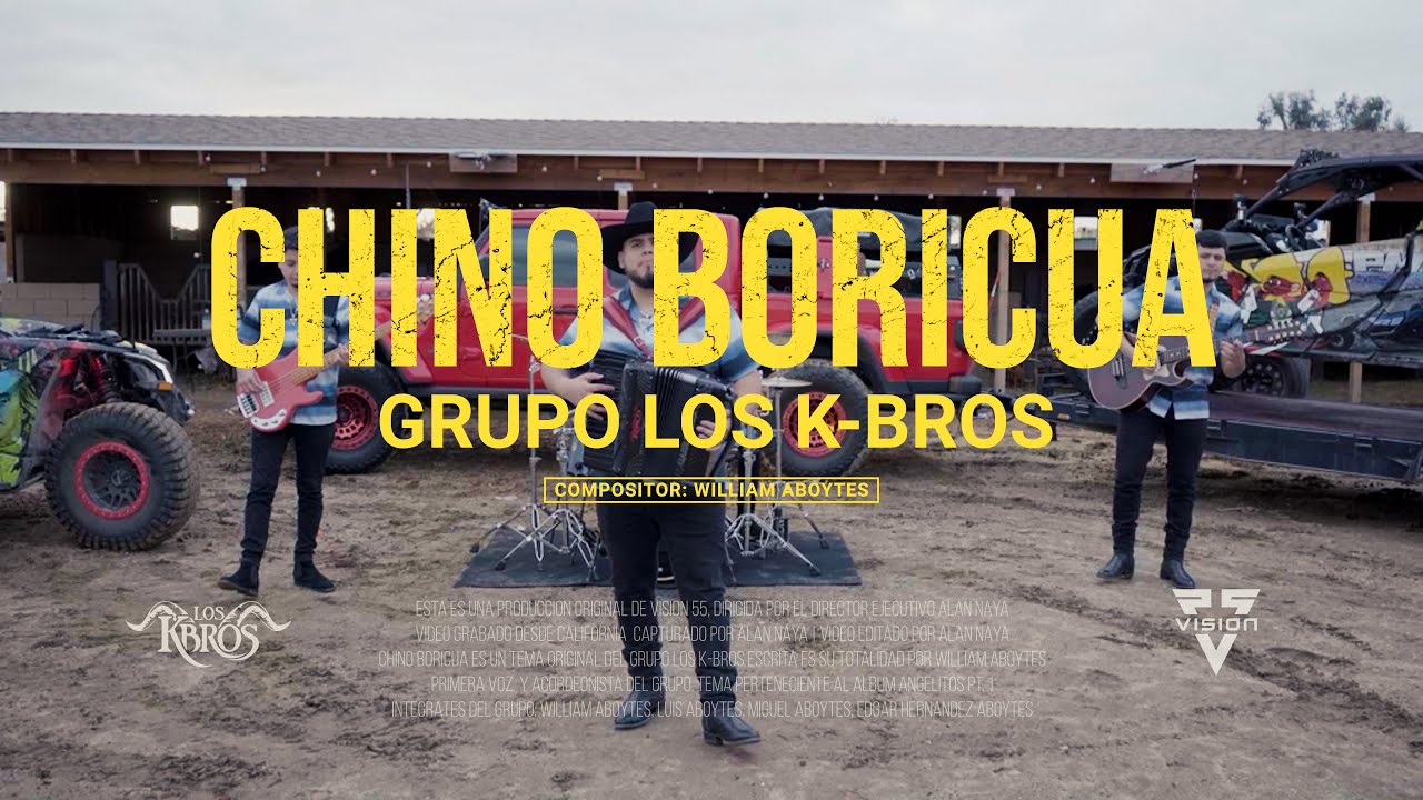 Watch Chino Boricua - Los K-Bros on YouTube Watch Chino Boricua - Los K-Bros on YouTube