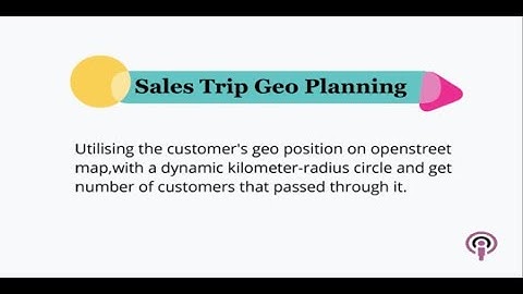 Sales Trip Geo Planning - Demo Video | Odoo App | Botpsot Infoware Apps