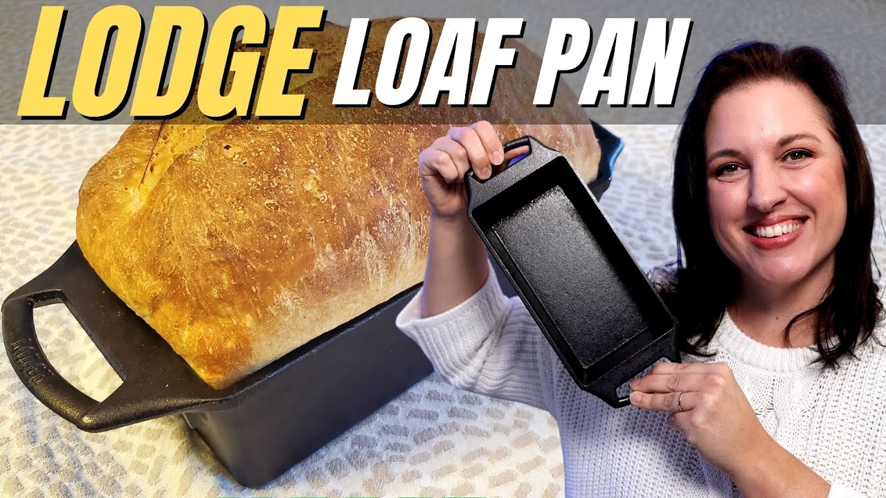 Lodge Cast Iron Loaf Pan 8.5x4.5 inch