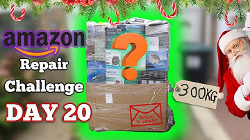 FIXING AMAZON RETURNS PALLET | DAY 20 | 2025 ADVENT Challenge