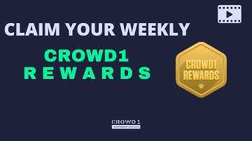 Claim Weekly Crowd1 Rewards