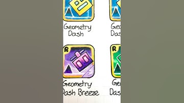 My Geometry Dash App Icons Art, Plus Fan Apps! #geometrydash