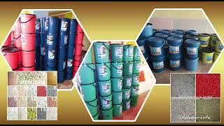 Gamazine and Glamourcote wall coatings