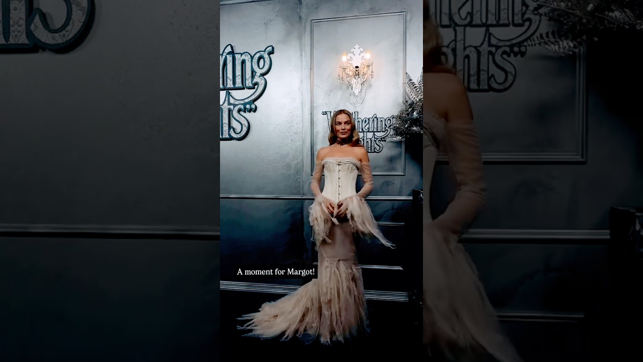 Margot Robbie at the Australian Premiere of "Wuthering Heights". 