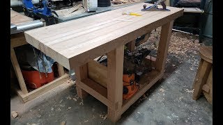 How I Made My First Real Workbench (Full Build)