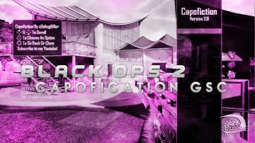 [PS3] Capofication V2 Black Ops 2 GSC Mod Menu [1.19]