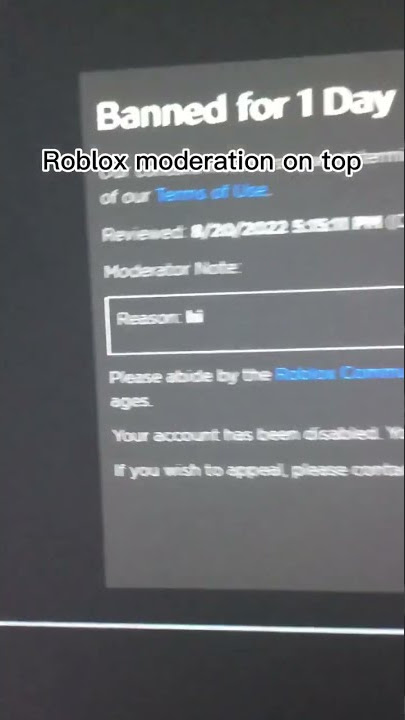 How to get banned for saying hi! #fyp #roblox #funny #robloxshorts #fypシ