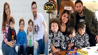 Lionel Messi and Antonella roccuzzo with his cute 🥺🥰 family love 💕 #viral #fyp