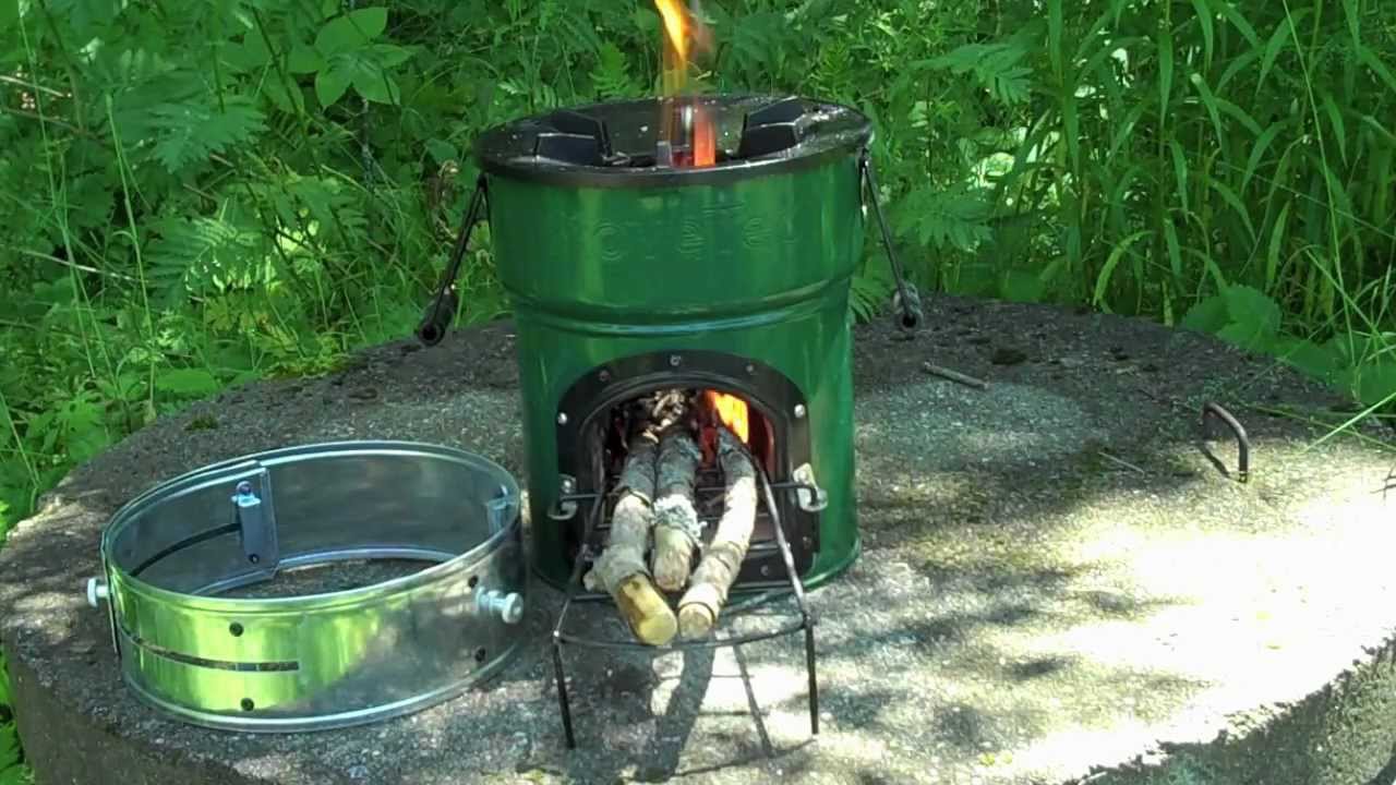 My New Rocket Stove - YouTube