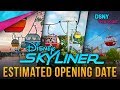 DISNEY SKYLINER Estimated OPENING DATE at Walt Disney World - Disney News - 6/12/18