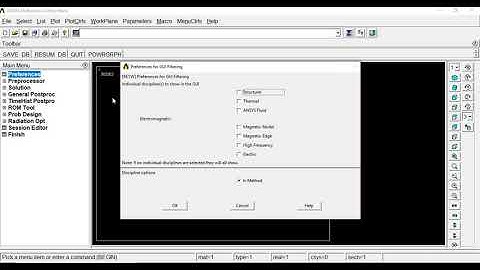 SFD and BMD Analysis of beam using Ansys apdl