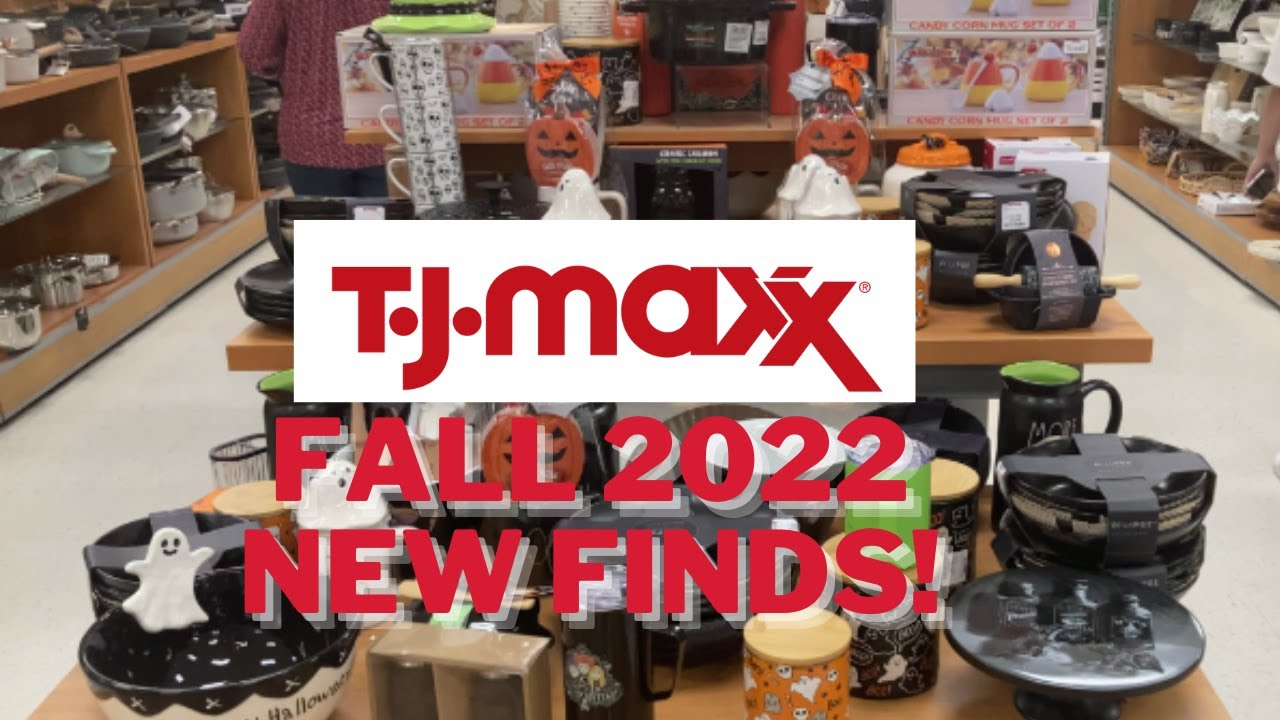 TJ MAXX FALL DECOR 2022 NEW FINDS SHOP WITH ME YouTube
