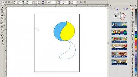 How we can use Corel Draw FREE TRANSFORM TOOL URDU HINDI
