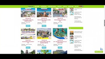 Full code giới thiệu tour du lịch vùng miền , công ty du lịch wordPress siêu đẹp chuẩn seo