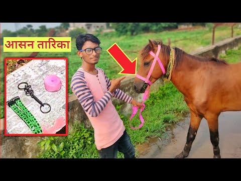 Easy way to make horse bridle In