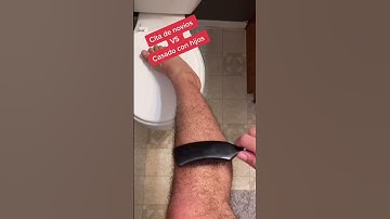 Person demonstrates the difference between being married and being single! #shorts