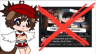 Gacha Rant: “I’m disrespectful and I’m rude” Trend shouldn’t exist! (W: Dr*g Trafficking)